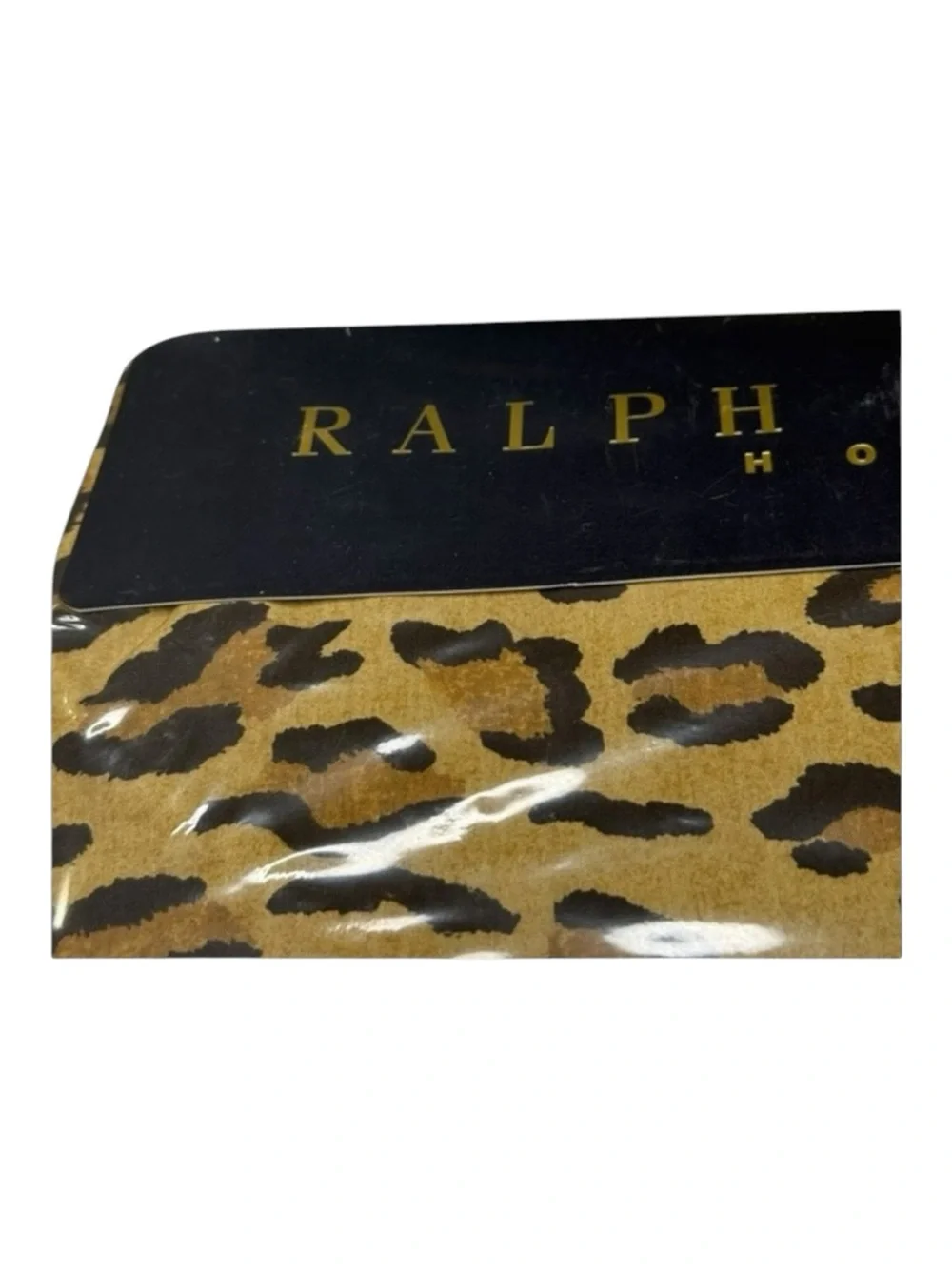 new Ralph Lauren 𖤗 New Bohemian Aragon Flat Sheet 𖤗 Leopard 𖤗 Full Sealed 200TC